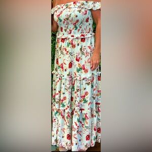 Able The Label Floral Print Women's Dress